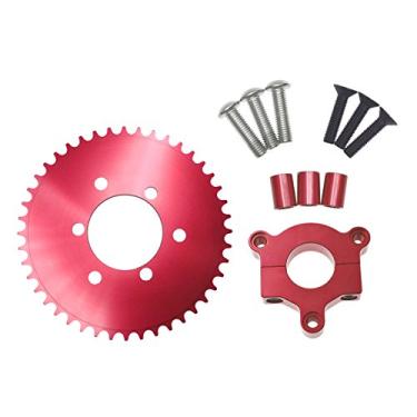 Imagem de Roda Sthus CNC 44T com adaptador de 3,8 cm para bicicleta motorizada de 60 cc 66 cc 80 ccsthus vermelho AMWZBD6500V