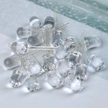 Imagem de 20 Pcs 200mW 10mm Infravermelho IR LED 850nm Diodo Emissor de lámpara