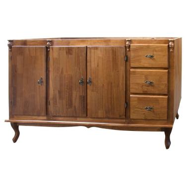 Imagem de Balcão De Pia Antique Com 3 Portas e 3 Gavetas Verniz