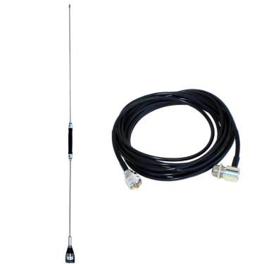 Imagem de Antena Móvel Px 66cm 100w Carro Caminhonete Cabo 5,5mts