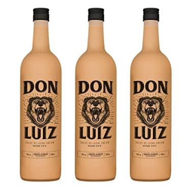 Imagem de Licor De Doce De Leite Don Luiz 750ml - Dulce De Leche Cream - Kit 3