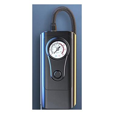 Imagem de Bomba de poço submersível compressor de ar de carro 12V 150PSI bomba infladora de pneu elétrico lâmpada LED bomba de transferência de ar de carro portátil (nome da cor: ponteiro sem fio)