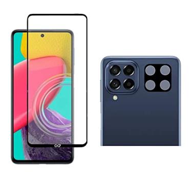 Imagem de KIT Samsung Galaxy M53 Película De vidro 3D + Pelicula de Câmera (tela 6.7) (C7COMPANY)