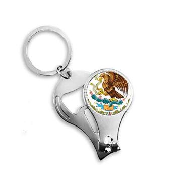 Imagem de Chaveiro abridor de garrafa cortador de unhas do país emblema nacional do México