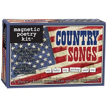 Imagem de Magnetic Poetry - Country Songs Kit - Words for Refrigerator - Write Poems and Letters on The Fridge - Made in The USA