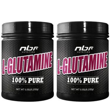Imagem de Glutamina L- Glutamine 100% Pure 250G + 250G - Nbf Nutrition