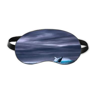 Imagem de Capa de sombra macia para dormir com imagem de natureza de peixe jubarte oceano