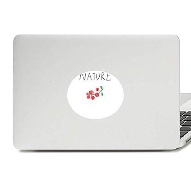 Imagem de Adesivo de notebook com emblema de vinil e pintura de ilha de frutas vermelhas