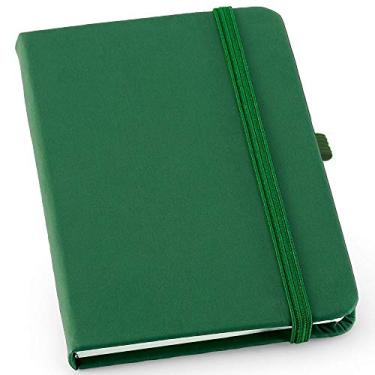 Imagem de Caderneta de Anotações 9x14cm 80 Folhas Sem Pauta (Verde)