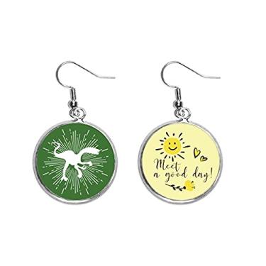 Imagem de Brinco de flor de sol de carne, rápida flexibilidade, joia moderna