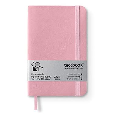 Imagem de Caderneta Pautada taccbook® Rosa (pastel) 9x14 Flex