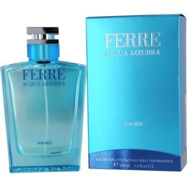 Imagem de Perfume Acqua Azzurra - 100ml, Spray, Duradouro - Gianfranco Ferre