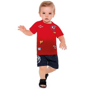 Imagem de Conjunto Bebê Menino Verão, Save the World, 2 peças - Fakini-Masculino