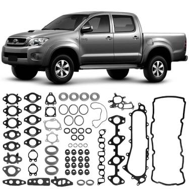 Imagem de Jogo Junta Motor Completo Hilux 2.5 2005 a 2011 Sem Cabeçote