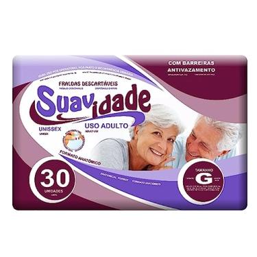 Imagem de FRALDA GERIATRICA SUAVIDADE G C/30
