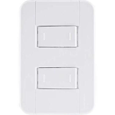 Imagem de CONJUNTO 4X2 2 INTERRUPTORES PARALELOS 10A/250V BR