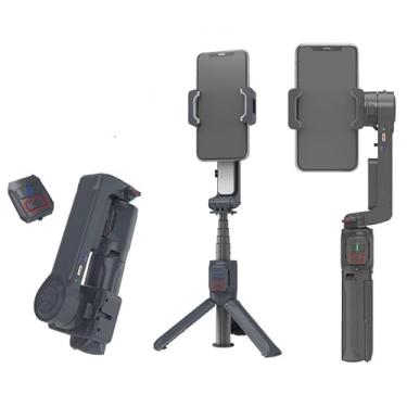 Imagem de Estabilizador de Celular Gimbal Axnen A10 Multi Mode de dois eixos com tripé (Preto)