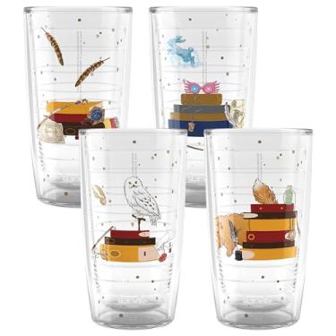 Imagem de Tervis Harry Potter Ideograms Collection Copo isolado sortido, 473 g, pacote com 4, clássico