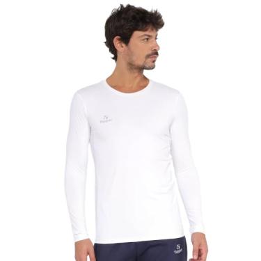 Imagem de Camiseta Térmica Masculina Topper Classic UV50 New Branco - P