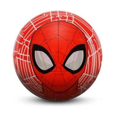 Imagem de Bola de Futebol - Marvel - Rosto Homem Aranha - Tamanho 4 - BR8