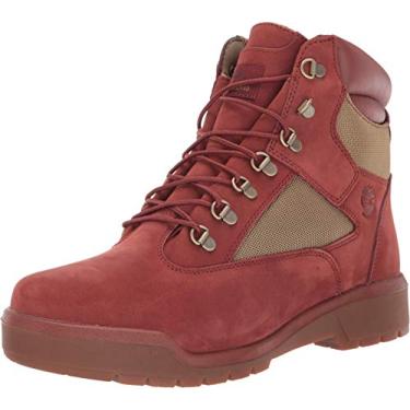 Imagem de Bota masculina Timberland de campo com 15,24 cm, Rust Nubuck, 9.5