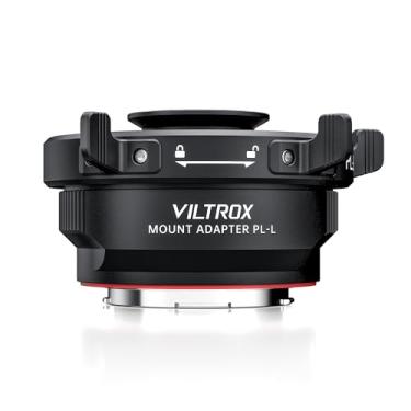 Imagem de VILTROX Anel adaptador de montagem de lente de foco automático PL-L compatível com lente PL para câmera de montagem L SL SL2/S1 S1R S1H/fp Adaptador de câmeras manual Foco infinito