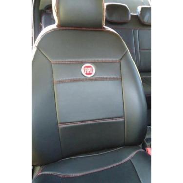 Imagem de Capas De Banco De Couro Curvim Uno Antigo De Premeira Linha