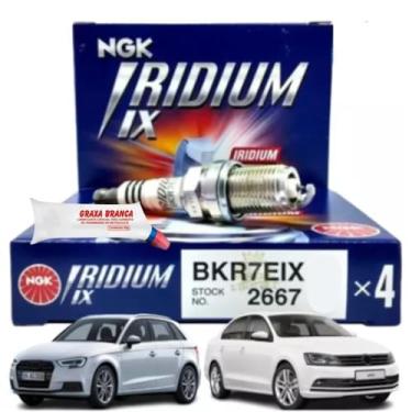 Imagem de Combo Jogo de Velas Iridium Multimarcas 1994 a 2021 Original Ngk e Graxa