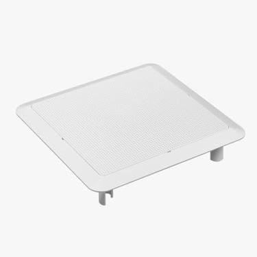 Imagem de Arandela 6 Polegadas de Embutir Som Ambiente Teto Gesso Quadrada