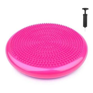 Imagem de Balance Cushion Fisioterapia Inflavel Disco De Equilibrio Ioga Pilates