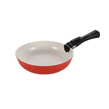 Imagem de Conjunto de panelas de cerâmica antiaderente removível para panquecas de ovos, frigideira para bife, panelas para cozinhar presunto, cafeteira para café da manhã, panelas de indução, R 24CM