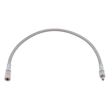 Imagem de TUXING Pcp Paintball Airsoft Fill Whip Mangueira Extensão 4500 Psi Pcp - Sistema de Carregamento de Aço Inoxidável de 24 Polegadas Com Desconexão Rápida Pequeno Aço Inoxidável