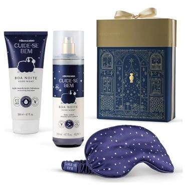 Imagem de Kit Presente Natal Cuide-se Bem Boa Noite (3 itens)