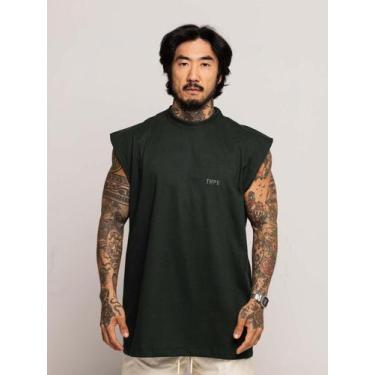 Imagem de Regata Oversized Thpe Premium  - Thpe Store, Verde escuro, GG
