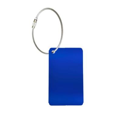 Imagem de Tag Identificador Etiqueta De Mala E Mochila - We Go To, Azul