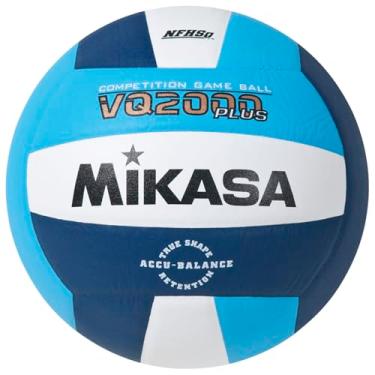 Imagem de Mikasa Voleibol de microcélulas, azul/marinho/branco