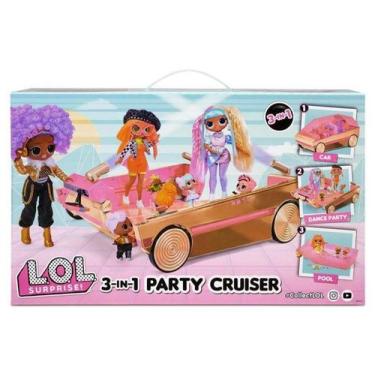 Imagem de Boneca Lol Surprise 3 Em 1 Party Cruiser - Candide 8985
