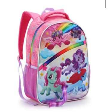 Imagem de Mochila Infantil de Menina 42cm Escolar Sweet Pony Seanite - Utilidade