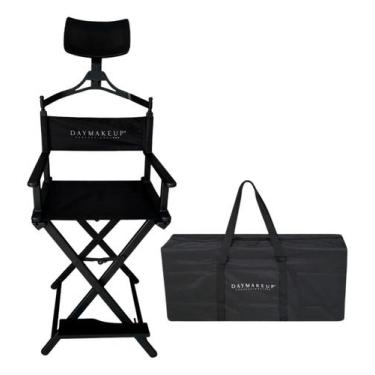 Imagem de Kit Cadeira Para Maquiagem Diretor + Bolsa Daymakeup - Daymakeup Profe