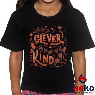 Imagem de Camiseta Infantil Taylor Swift 100% Algodão Never Be So Clever You For