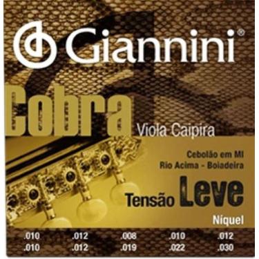 Imagem de Encordoamento Viola Leve Cobra Gianini - Giannini