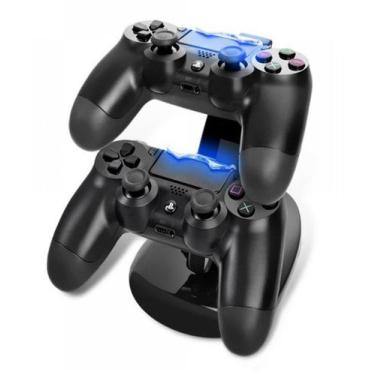 Imagem de Carregador Duplo Para Controle de Playstation Ps4/Slim e Pro - DACAR