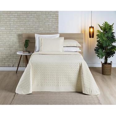 Imagem de Cobre Leito Madri Casal Queen Algodão 200 Fios Varias Cores - Doce Lar