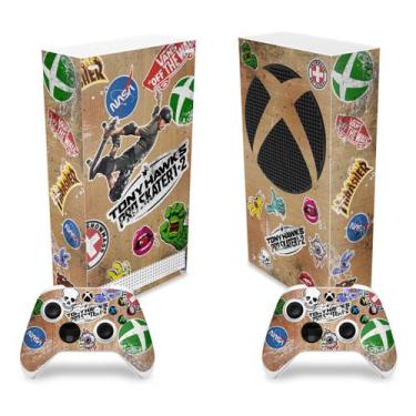 Imagem de Skin Compatível Xbox Series S Vertical Adesivo - Tony Hawk's Pro Skate