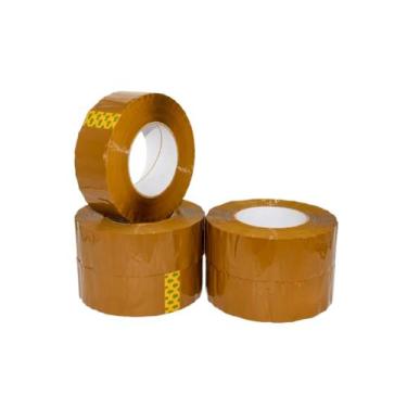 Imagem de Fita Adesiva Marrom  45Mm X 300 Metros - 10 Unidades - mixobatudo