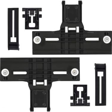 Imagem de BlueStars W10350376 & W10195839 & W10195840 Kit de ajustador de rack e posicionador superior de lava-louças – Adequado para máquinas de lavar louça Whirlpool Kenmore KitchenAid Jenn-Air