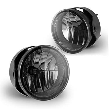 Imagem de AUTOWIKI Faróis de neblina adequados para Ford Expedition 2007-2014/Ford Ranger 2008-2011 (não serve no pacote STX) com lente fumê 2 peças de substituição para montagem de lâmpadas de neblina