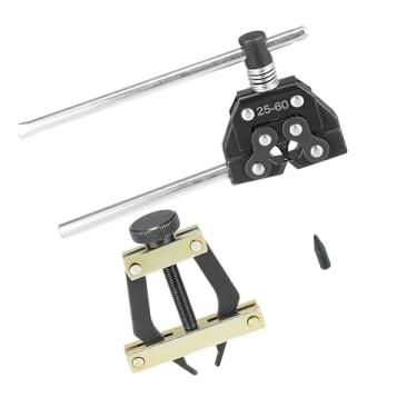 Imagem de Partuto Kit de ferramentas de corrente de rolos, 25 a 60 cm, disjuntor, ferramenta de corte, extrator de corrente de rolo, suporte de conexão para bicicleta, motocicleta, kart e quadriciclo,