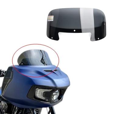 Imagem de PANICAL Defletor de para-brisa dianteiro fumê spoiler defletor de vento adequado para Indian 2020-2023 Challenger Pursuit Elite Dark Horse Limited