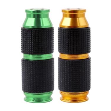 Imagem de Rotass Cracker abridor de creme para chantilly de 8 g - 2 pacotes (ouro e verde)